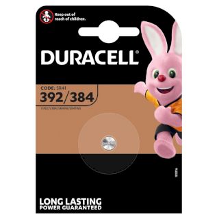 PILE D392 D384 OXYDE ARGENT SR41 1.55V 40mAh BL1 DURACELL