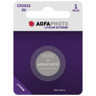 Pile Bouton CR2032 Lithium 3V 210mAh Agfa