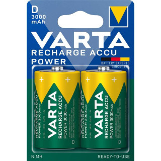 PILES RECHARGEABLES Accu Power HR20 1.2V 3000mAh NiMH BL2 VARTA