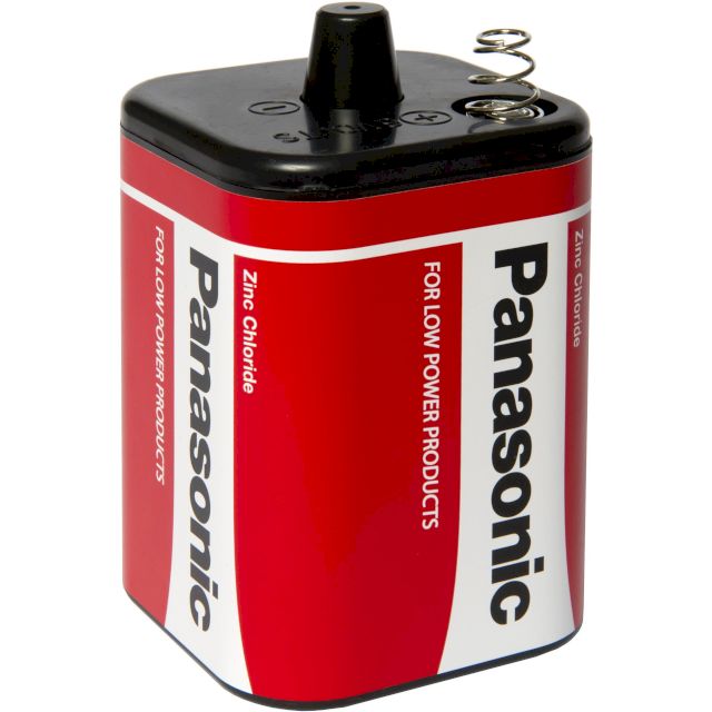 Batterie Lanterne 4R25 MN908 Chlorure de Zinc 6V Panasonic