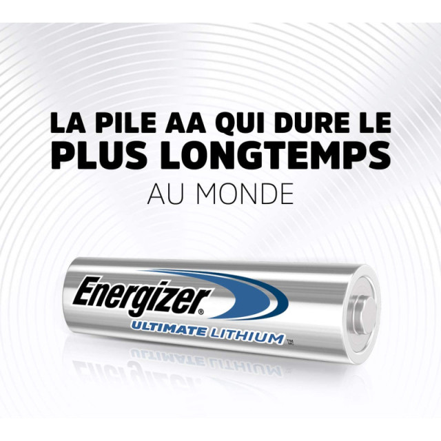 PILE AA FR6 L91 LITHIUM ULTIMATE 1.5v BL4 ENERGIZER