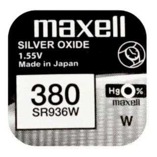 PILE SR936W 380 OXYDE ARGENT SR45 1.55V 70mAh MAXELL