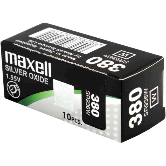 PILE SR936W 380 OXYDE ARGENT SR45 1.55V 70mAh MAXELL