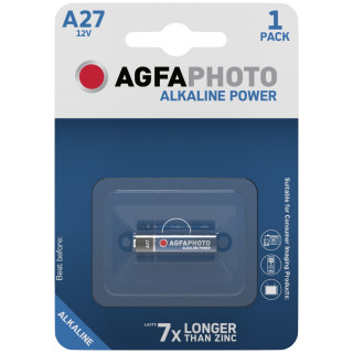 PILES A27 ALCALINES 12V 18mAh BL1 AGFA