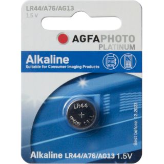 PILE LR44-AG13 ALCALINE 1.5V 145mAh BL1 AGFA