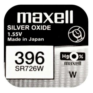 PILE SR726W OXYDE ARGENT 396 1.55V 28mAh MAXELL