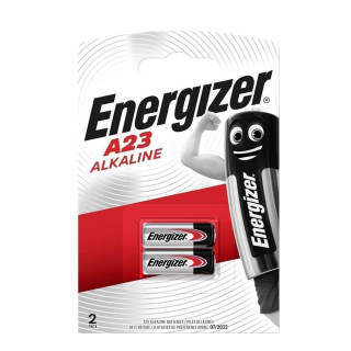 2 Piles A23 LR23A Alcaline 12V 55mAh Energizer
