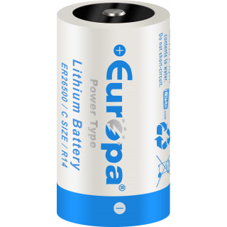 PILE ER26500 LITHIUM 3.6V 8500mAh C EUROPA