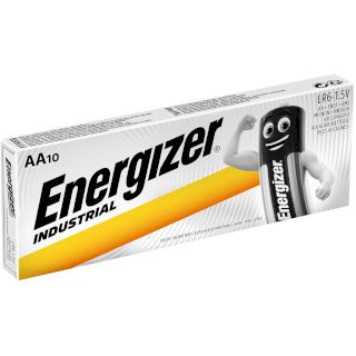 PILES LR06 INDUSTRIAL ALCALINES AA 1.50V (boite de 10) ENERGIZER