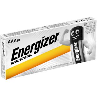 PILES LR03 ALCALINES INDUSTRIELLES AAA 1.50V (boite de 10) ENERGIZER