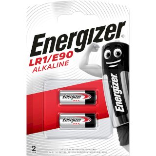 2 Piles Alcalines LR1 E90 MN9100 1.5V Energizer