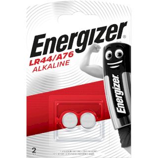 PILES LR44 ALCALINES A76 1.5V 175mAh BL2 ENERGIZER