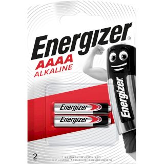 Piles Alcalines AAAA/LR61/E96 1.5V BL2 ENERGIZER