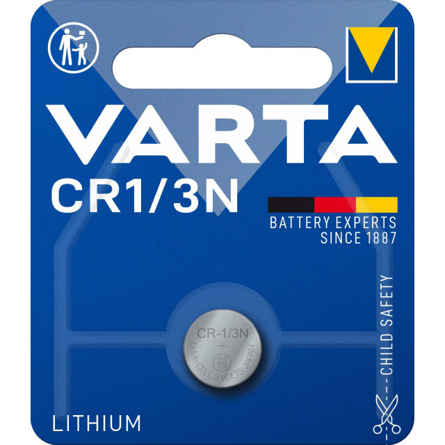 PILE CR1/3N LITHIUM CR11108 3V 170mAh BL1 VARTA