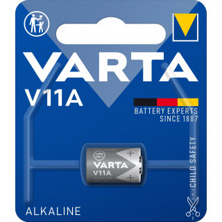 PILE V11A 6V 1/3LR03 SUPER ALCALINE 38mAh BL1 VARTA
