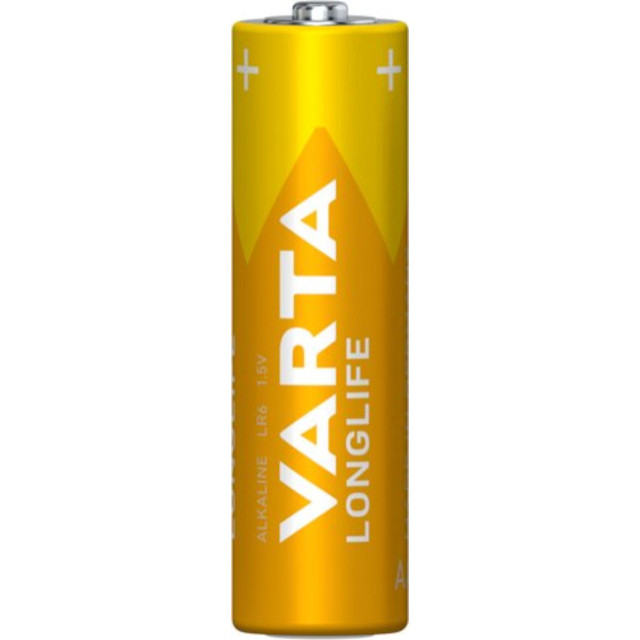 PILES LR06 ALCALINES LONGLIFE AA 1.50V 2800mAh BL4 VARTA