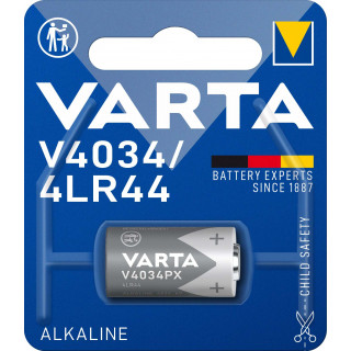 PILE 4LR44 ALCALINE V4034PX 6V 100mAh BL1 VARTA