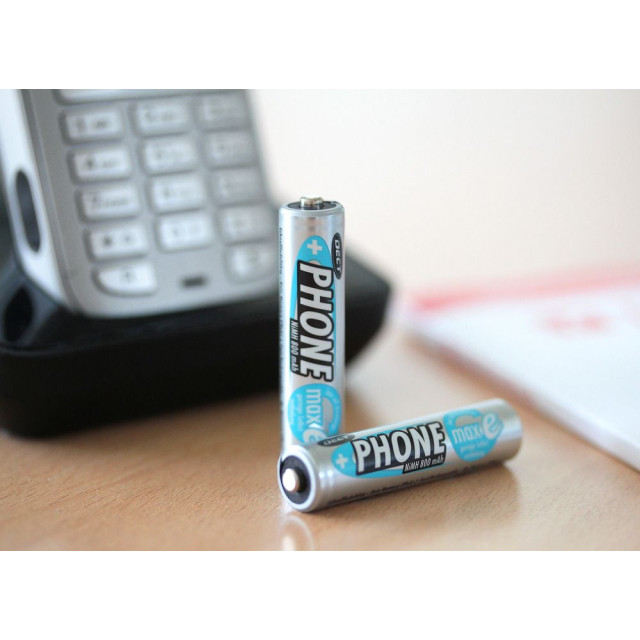 PILES RECHARGEABLES PRECHARGEES DECT NiMH AAA HR03 1.2V 800mAh x3 ANSMANN