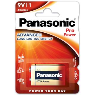 Pile 9V 6LR61 Alcaline Pro Power Panasonic