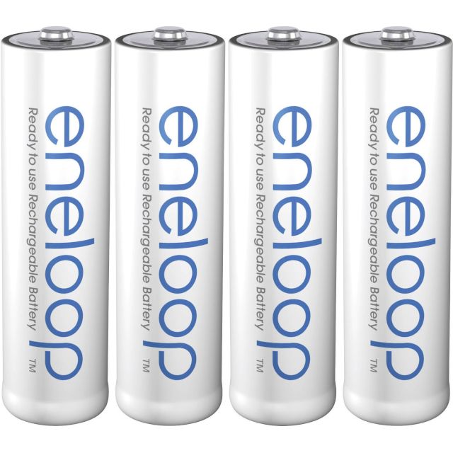Piles Rechargeables AA HR6 NiMH 1.2V 2000mAh (Avec Boite) x4 ENELOOP