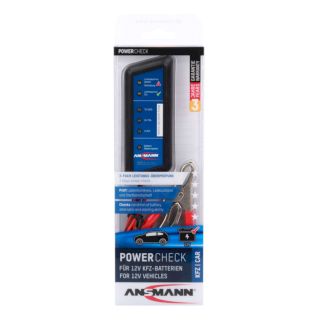 Testeur de Batteries Power-Check pour Voitures Ansmann