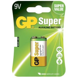 PILE 6LR61 SUPER ALCALINE PP3 9V x1 GP
