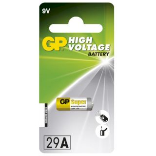 Pile GP29A Alcaline 9V 18mAh BL1 GP