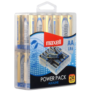 PILES LR06 AA ALCALINES 1.5V (boite de 24) MAXELL